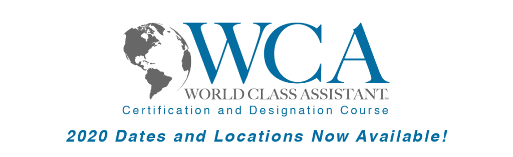 Training for Executive and Administrative Assistants