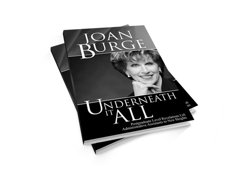 Underneath It All Book by Joan Burge