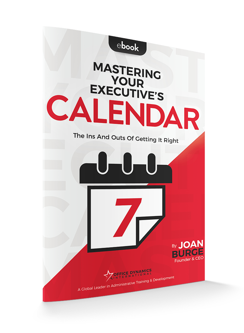 Mastering Your Executive's Calendar eBook