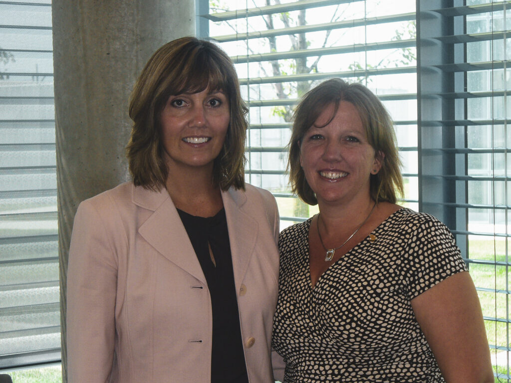 photo of Shining Star Cindy McConnell and Chris Schyvinck