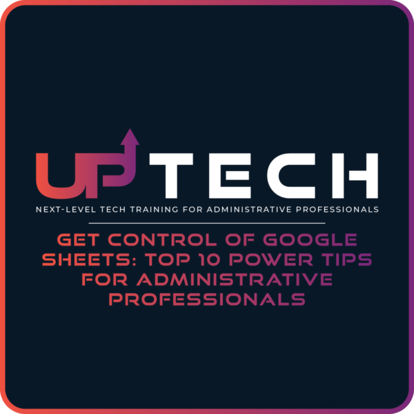 Get Control of Google Sheets