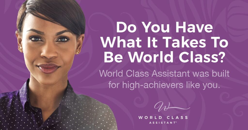 Training for Executive and Administrative Assistants