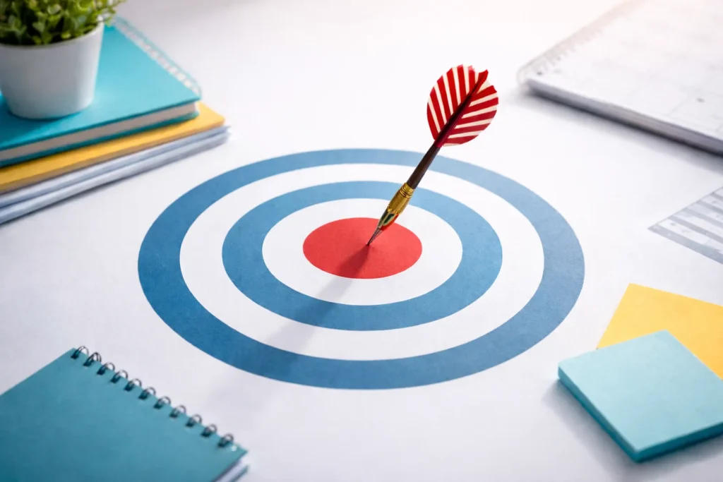 Goal Setting Bullseye