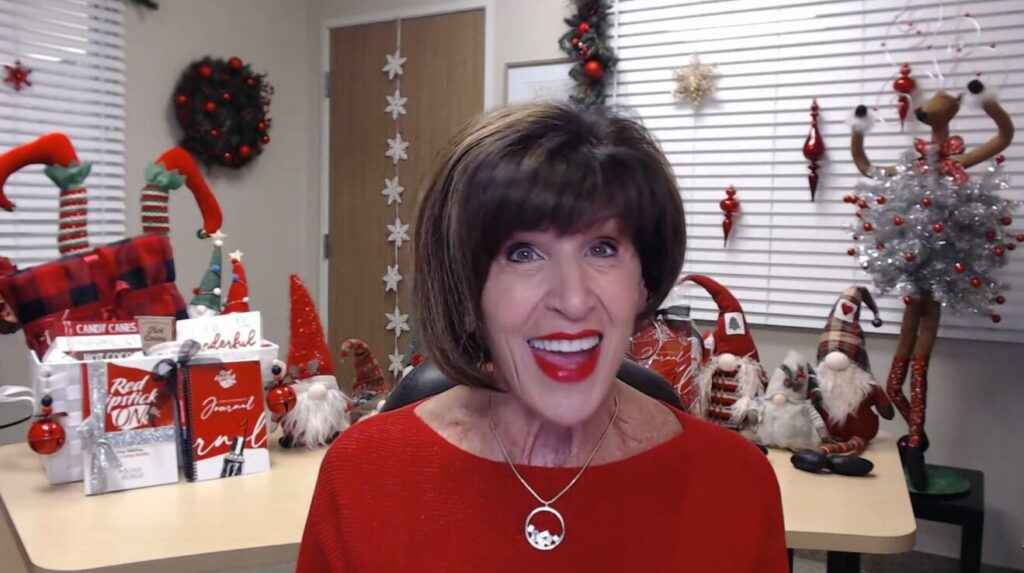 Joan Burge presenting her it's a wrap webinar on professional development for administrative assistants