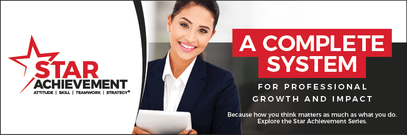 Ad image for Star Achievement Series - A complete system for professional growth and impact. Because how you think matters as much as what you do. Explore the Star Achievement Series.