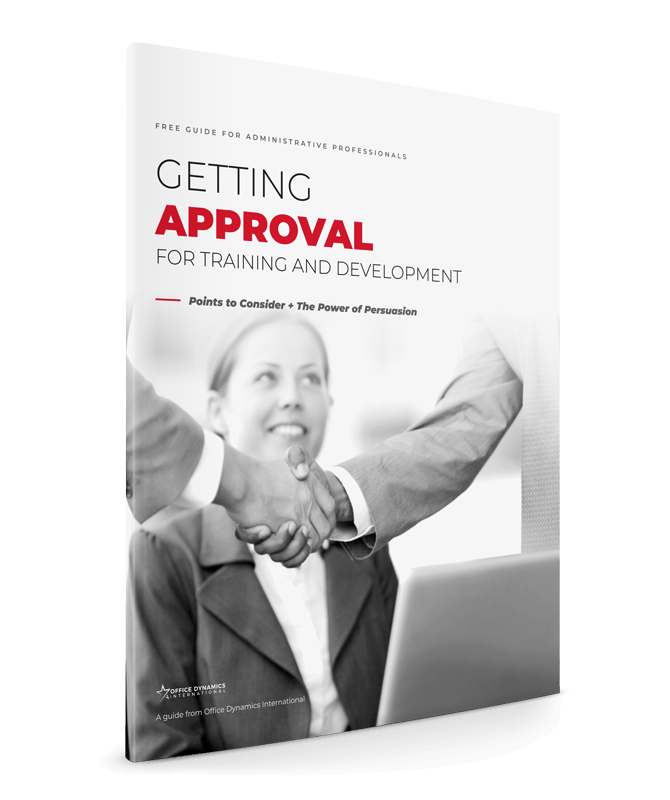 Getting Approval for Administrative Training and Development Guide 3d Cover