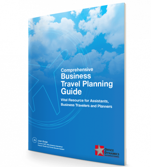 Comprehensive-Business-Travel-Planning-Guide-Book-Image Travel Guide Ebook for Executive Assistants